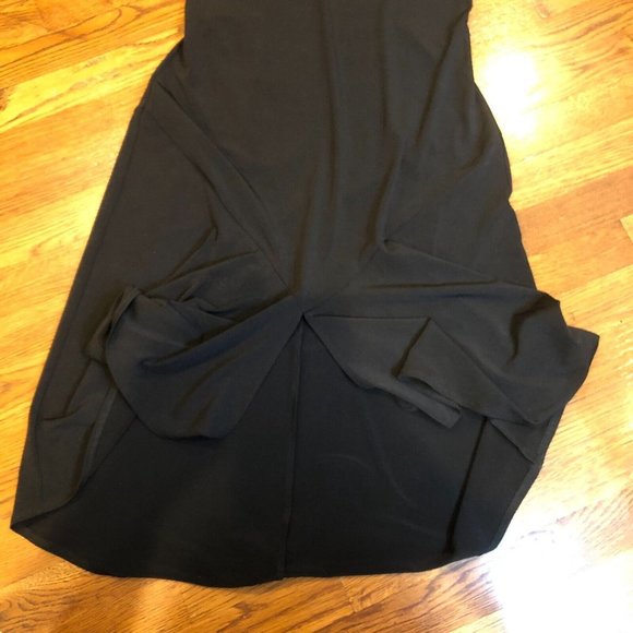 Ideology Midi Knee Length Womens Formal Night Evening Dress Black Sz XS - Picture 4 of 6